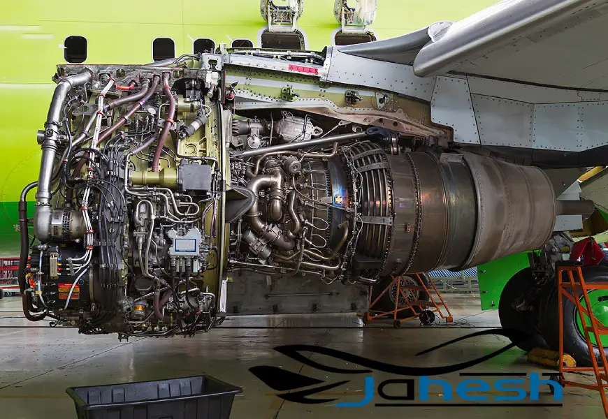 Aircraft engine repair in Iran